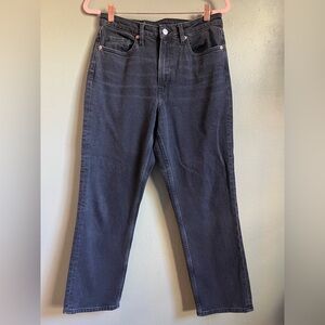 H&M Black Straight Leg Jean